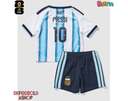 Argentina Lionel Messi #10 Hjemmebanesæt Børn VM 2026 Kort ærmer (+ korte bukser)